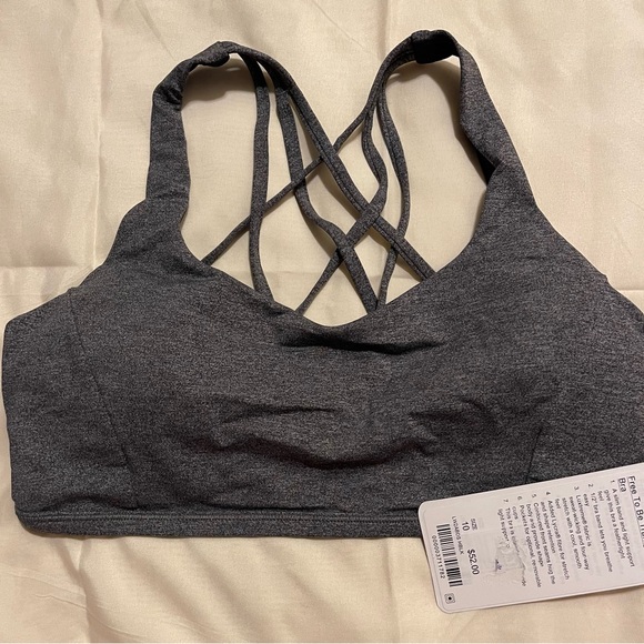 Lululemon NWT Free To Be Tranquil Bra- Size 10 - Picture 1 of 5